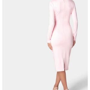 Beautiful blush Bebe dress, never worn